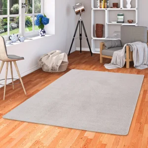 Snapstyle Trend Velours Teppich Joy In Hellgrau 15