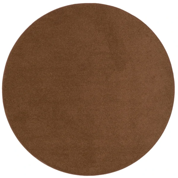 Snapstyle Trend Velours Teppich Joy Rund In Zwart 1