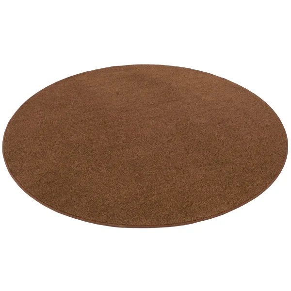 Snapstyle Trend Velours Teppich Joy Rund In Zwart 3
