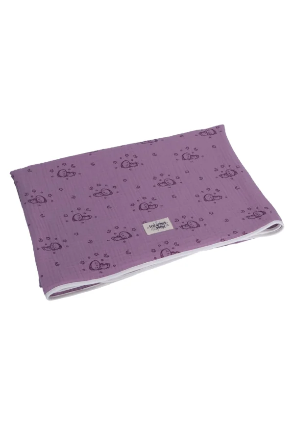 Sterntaler Babydecke Musselin Schlummerhase In Lila 5