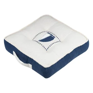 STOF France Bodenkissen “Catamaran” In Weiß/ Blau – (L)45 X (B)45 Cm 9