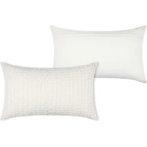 STOF France Kissen “Boden” In Weiß – (L)50 X (B)30 Cm 10
