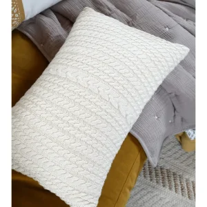 STOF France Kissen “Boden” In Weiß – (L)50 X (B)30 Cm 18