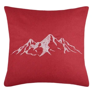 STOF France Kissen “Charvin” In Rot – (L)45 X (B)45 Cm 9