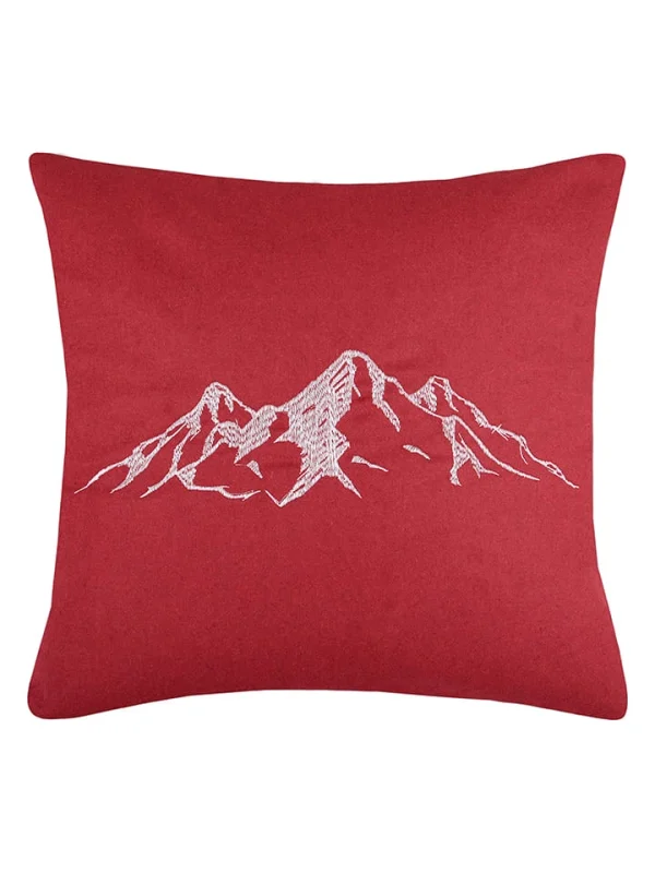 STOF France Kissen “Charvin” In Rot – (L)45 X (B)45 Cm 3