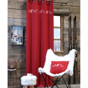STOF France Kissen “Charvin” In Rot – (L)45 X (B)45 Cm 13