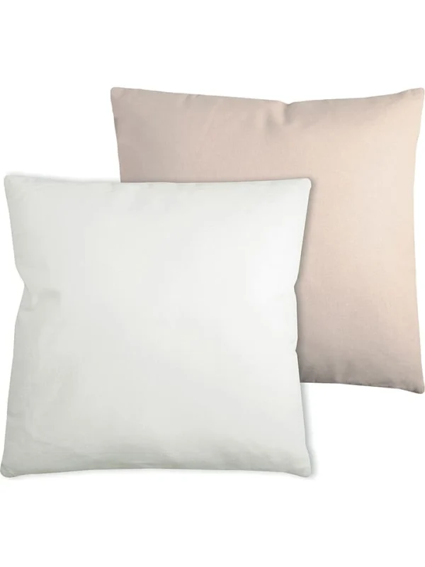 STOF France Kissen “Duo” In Beige/ Creme – (L)50 X (B)50 Cm 3