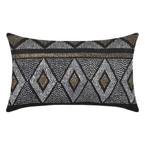 STOF France Kissen “Ethnograf” In Schwarz – (L)50 X (B)30 Cm 13