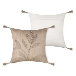 STOF France Kissen “Topiary” In Beige/ Weiß – (L)40 X (B)40 Cm 11