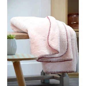 STOF France Plaid “Calin” In Rosa – (L)160 X (B)130 Cm 12