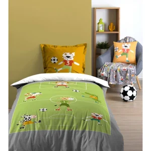 STOF France Plaid “Maracana” In Grau/ Bunt – (L)160 X (B)130 Cm 8