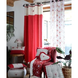 STOF France Plaid “Pauline” In Rot – (L)160 X (B)130 Cm 7