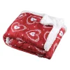 STOF France Plaid “Pauline” In Rot – (L)160 X (B)130 Cm 23