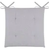 STOF France Sitzkissen “Pauline” In Grau/ Weiß – (L)38 X (B)38 Cm 13