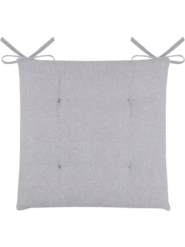 STOF France Sitzkissen “Pauline” In Grau/ Weiß – (L)38 X (B)38 Cm 1