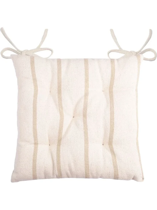 STOF France Sitzkissen “St. Tropez” In Hellbraun/ Beige – (L)40 X (B)40 Cm 1