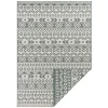 Teppich Boss In- & Outdoor Wendeteppich Aztec Grün/creme 26