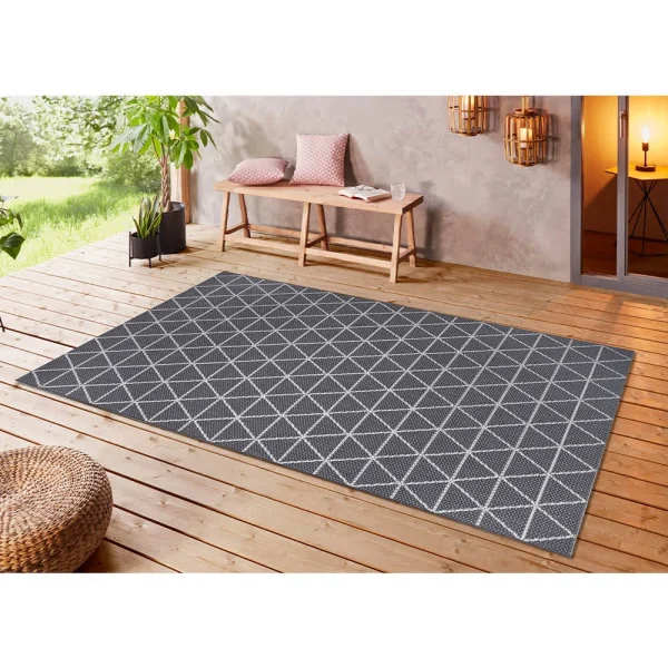 Teppich Boss In- Und Outdoor Teppich Costa Grau/hellgrau 3