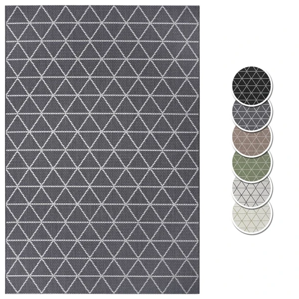 Teppich Boss In- Und Outdoor Teppich Costa Grau/hellgrau 1