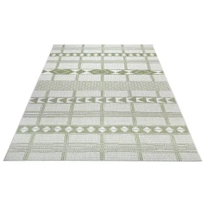Teppich Boss In- Und Outdoor Teppich Haiti Grün/creme 13