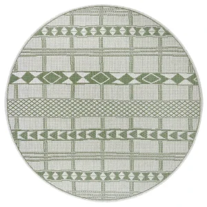 Teppich Boss In- Und Outdoor Teppich Haiti Grün/creme 17