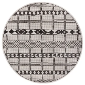 Teppich Boss In- Und Outdoor Teppich Haiti Schwarz/creme 16