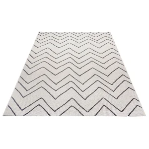 Teppich Boss In- Und Outdoor Teppich Kenia Creme/schwarz 11