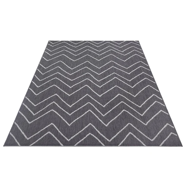 Teppich Boss In- Und Outdoor Teppich Kenia Grau/hellgrau 4