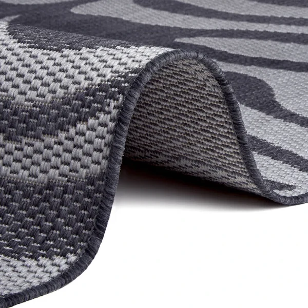 Teppich Boss In- Und Outdoor Teppich Zebra Grau/hellgrau 5