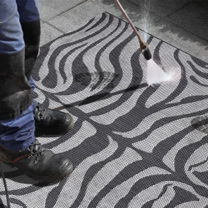Teppich Boss In- Und Outdoor Teppich Zebra Grau/hellgrau 15