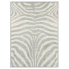 Teppich Boss Kurzflor Teppich Zebra Creme/grau 14