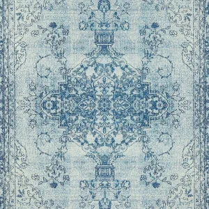 Teppich Boss Orientalischer Design Teppich LAKABI Hellblau 11