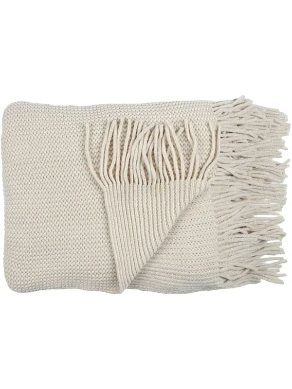 The Home Deco Factory Plaid In Beige – (L)150 X (B)120 Cm 3