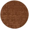 THEKO Natur Teppich Indo Gabbeh Ella Rund In Braun 17