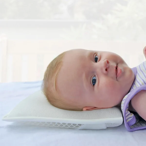 THERALINE Babykopfkissen Mit High-Tech Abstandsgewebe 5