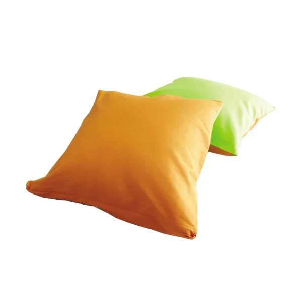 Ticaa Kissen 2er Set Für Kinder In Orange-Grün 1