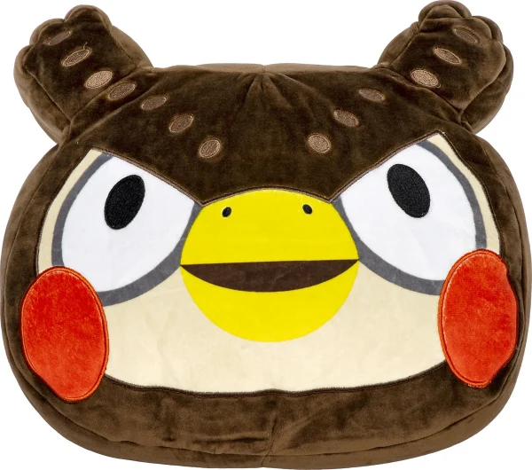 Tomy Plüschkissen Club Mocchi-Mocchi Animal Crossing Blathers Mocchi 1