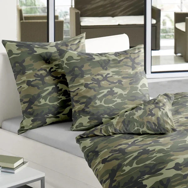 Traumschlaf Bettwäsche Camou In Khaki 4