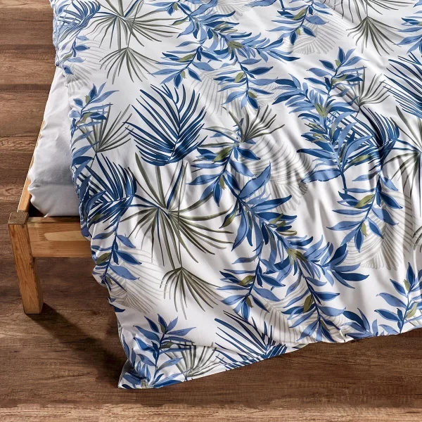 Traumschlaf Bettwäsche Tropical Blau In Blau 5