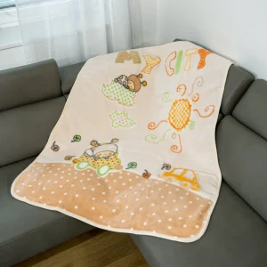 Traumschloss Käferfreunde Kinderdecke In Orange 8