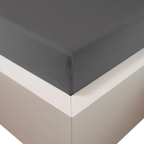 Traumschloss Premium Plus Edel-Jersey Spannbettlaken In Anthrazit 1