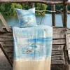 Traumschloss Satin Bettwäsche Garnitur – Meerblau In Blau 11