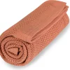 Vinter & Bloom Soft Grid Decke ÖKO “Blush Rose” 8