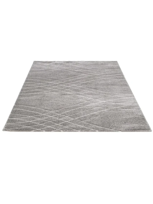 Vivace Kurzflor-Teppich “Carve” In Grau/ Bunt 4