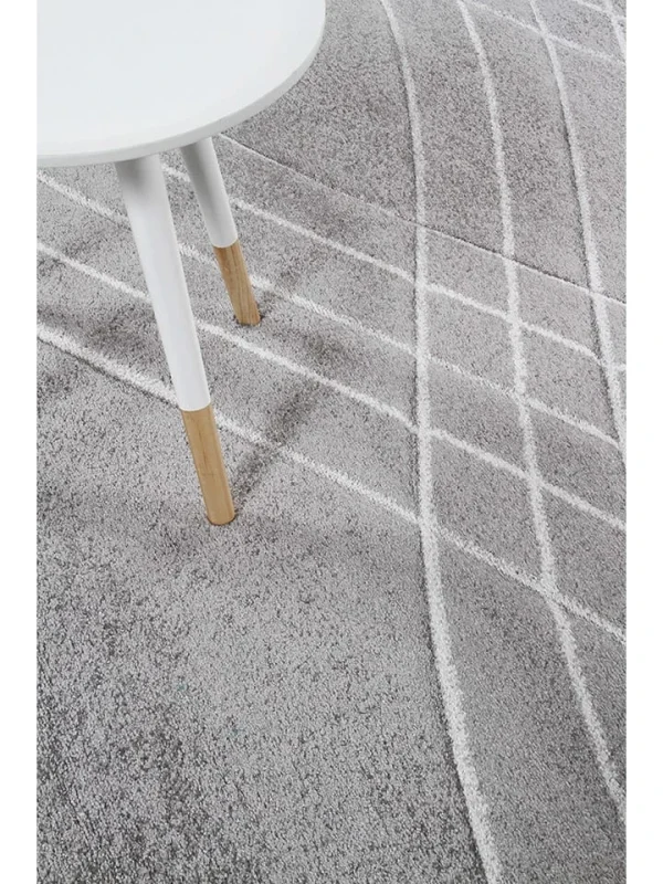 Vivace Kurzflor-Teppich “Carve” In Grau/ Bunt 7