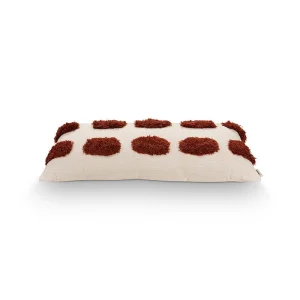 VTwonen Kissen “Rectangular Embroided” In Weiß / Rot 8