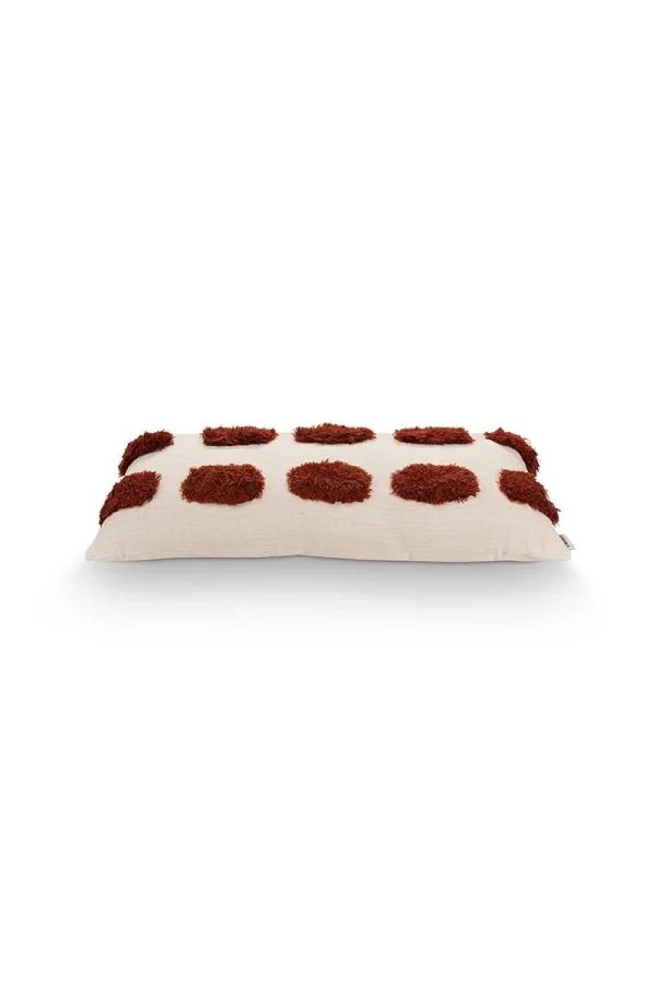 VTwonen Kissen “Rectangular Embroided” In Weiß / Rot 3