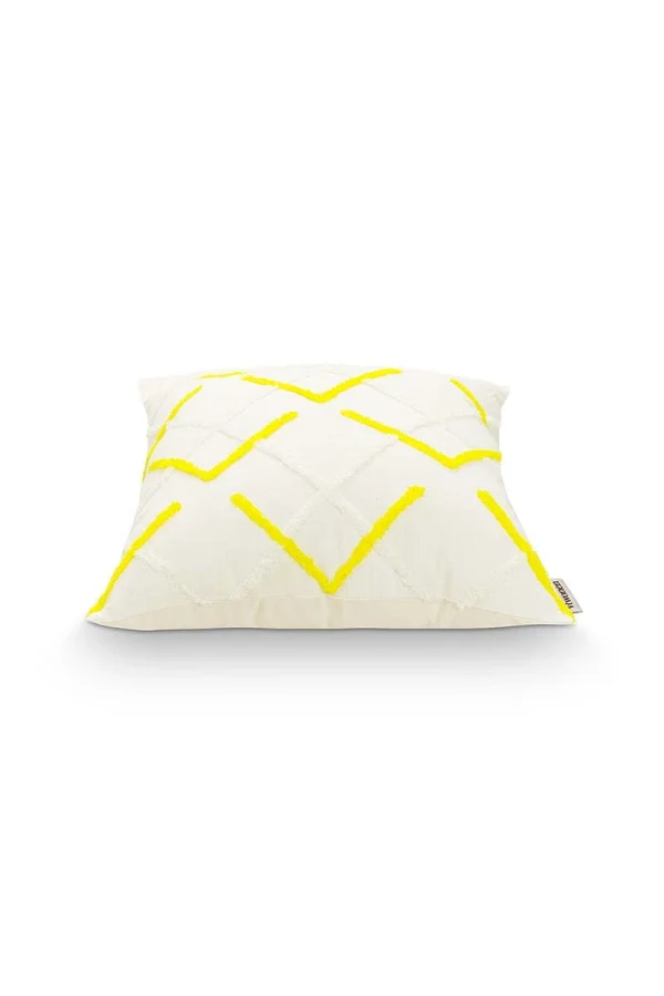 VTwonen Kissen “Square Embroidered Abstract Fluo” In Gelb – (L) 45 X (B) 45 Cm 3