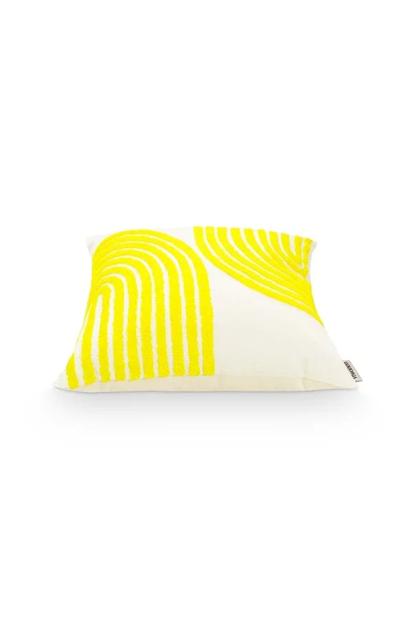 VTwonen Kissen “Square Embroidered Corner Fluo” In Gelb – (L) 45 X (B) 45 Cm 3