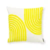 VTwonen Kissen “Square Embroidered Corner Fluo” In Gelb – (L) 45 X (B) 45 Cm 5